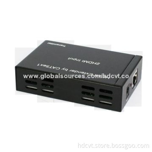 Over One Cat5E/Cat6 HDMI Extender, 1,080 Pixels Resolution